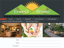 Tablet Screenshot of energshield.com